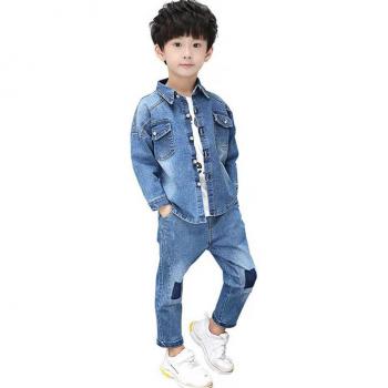 Set de Chaqueta y Pantalón Azul