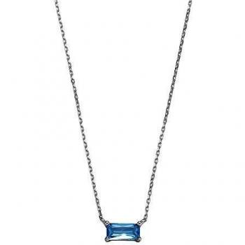 Sterling-Silber 925 XENOX XS1955AW: Blauer Collier für Damen