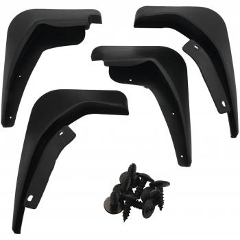 Volets de boue noirs pour Ford Fiesta Mk7 2009