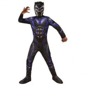Traje Vingadores Pantera Negra 8-10 anos