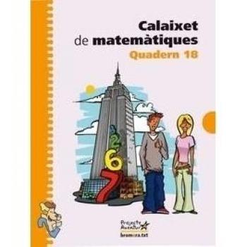 Calaixet de Matemàtiques. Quadern 18 (Tapa blanda).