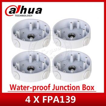 Boîte de jonction en aluminium Dahua PFA139, étanche, pour IPC-HDW4631C-A et IPC-HDW4431EM-AS, 4 pièces/lot