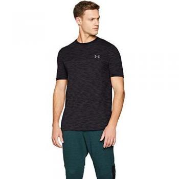 Under Armour Vanish Seamless Short Sleeve T-Shirt Homme, Noir (Black/Graphite-001), M