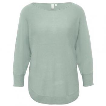 S.Oliver QS Viskose Strickpullover mit Rippbündchen – Damen, S