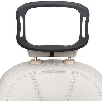 Shatter-Proof Baby Car Mirror with Remote Control and LED Light