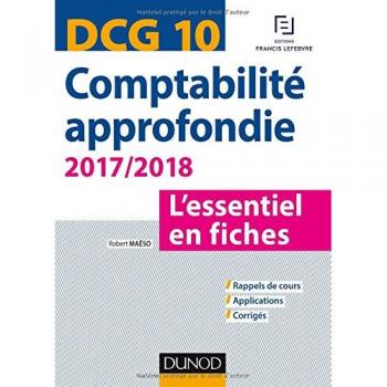 Comptabilité approfondie DCG 10 : L'essentiel en fiches