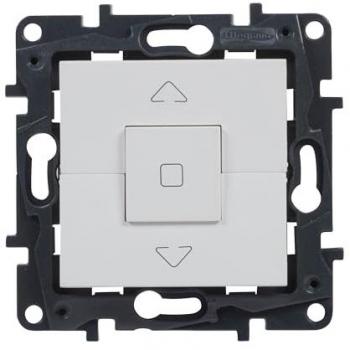 Interruptor de controle de persianas branco Niloe Step