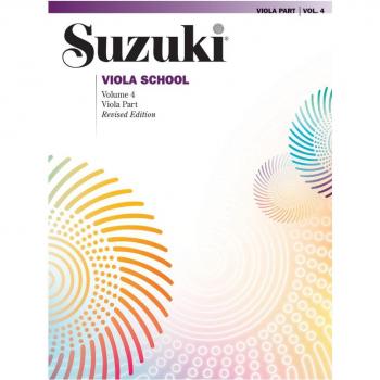 Suzuki Viola School Volume 4: Revised Edition for Viola