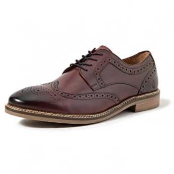Hush Puppies Bryson Men's Bordo Leather Oxford Shoes