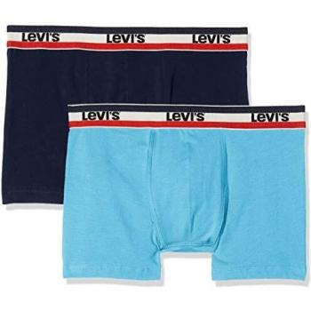 Levi's Boxer Corto 200sf Sprtswr Logo Color 2p, Azul, Small
