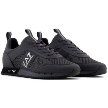 Emporio Armani EA7 Black Reflective Detail Trainer – UK 9.5 – Men/Women Dual Fit