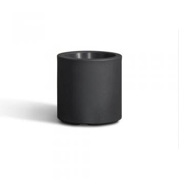 Elbi Vaso Antracite 42 cm in Resina