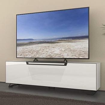 Meuble TV Design Noir Brillant