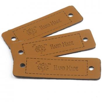 12pcs Life Tree Natural Style Leather Tags for Handmade Items
