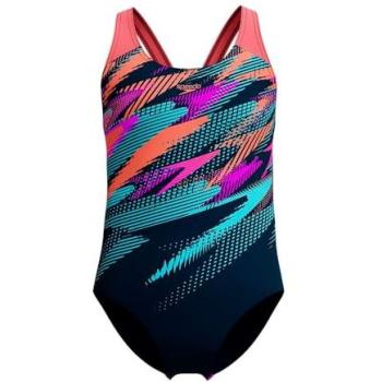 Traje de Natación Speedo Girls Digi Placement Splashback Infantil