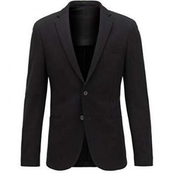 BOSS Herren Business-Sakko Norwin4-J Schwarz, 50 Stil