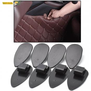 8pcs Black Carpet Clips for Car Floor Mats