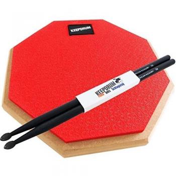 keepdrum DP-RD8 Practice Pad Rot 8 + Sticks 5BB