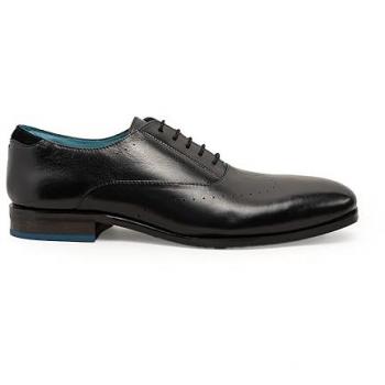 Oswin Hyde Leather Oxford – Sophisticated Black, Men’s 7