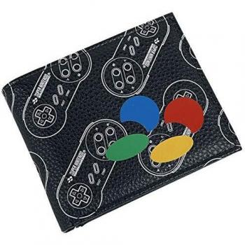 Nintendo Super Nintendo Entertainment System Bifold Wallet