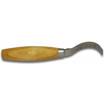Cuchillo Morakniv 163 Wood Carving mango de madera 6.5 cm 17306