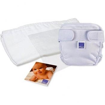 Bambino Mio-Pannolino in cotone, misura media, colore: bianco (7-9kgs)