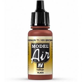 Model Air Acrylfarbe Braun RLM 26, 17 ml
