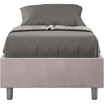 Rete Letto Singolo Azelia Glicine 90x190 con Contenitore Imbottito
