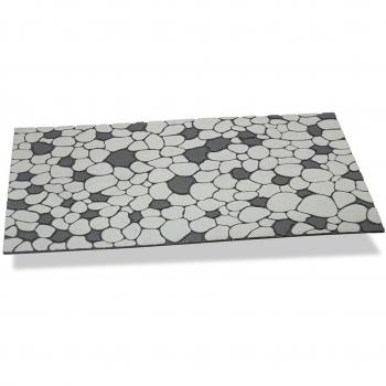 Zerbino Effetto Pietra Grigia 75x45 cm