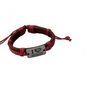Retro pu leder armband jesus schmuck handgemacht zubehör