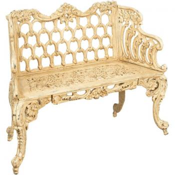 Banc de jardin en fer design Liberty