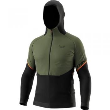 Chaqueta con capucha Dynafit Alpine Hybrid color verde tomillo