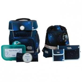 School-Mood Champion Maxx Blue School Backpack Set