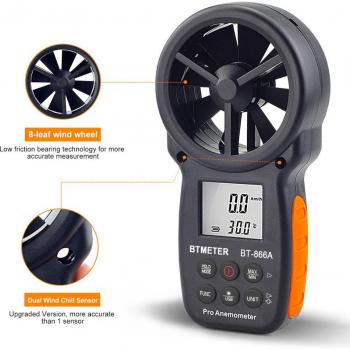 BT‑866A Portable CFM & Chill Sensor