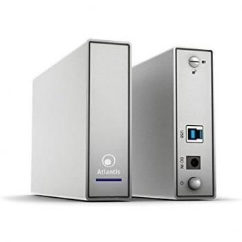 ATLANTIS DiskMaster 353S Box Esterno per Hard Disk, Argento