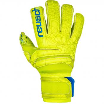 Torwarthandschuhe Fusion Evolution G3 Fit Control von Reusch, lime/Safety yellow