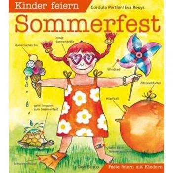 Kinder feiern Sommerfest
