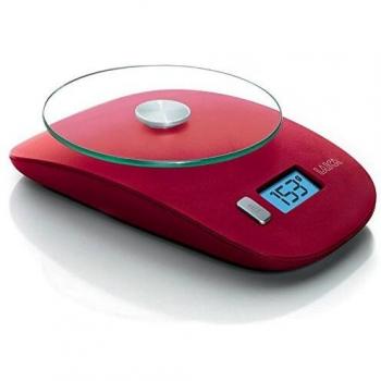Balanza Laica de vidrio rojo 3 kg