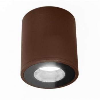 Faretto Soffitto Esterno LED GU10 Marrone
