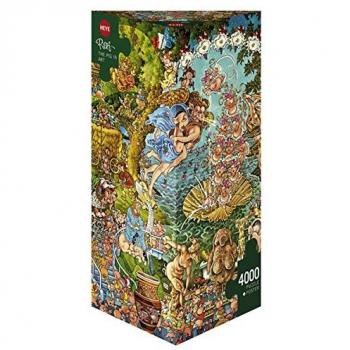 Vintage‑Seltenes Pig in Art Puzzle – 4 000 Teile