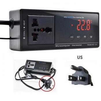 Controlador de Temperatura Digital para Acuarios de Reptiles