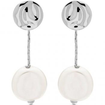 Pendientes Vidthas de Luxenter con acabado en rodio