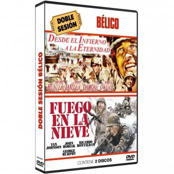 Desde el Infierno a la Eternidad + Fuego en la Nieve 2 DVD Hell to Eternity + Battleground