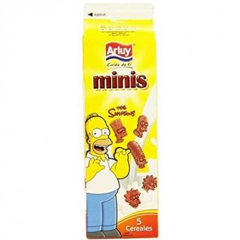 Schokoladenkekse Arluy Mini Die Simpsons (275 g)