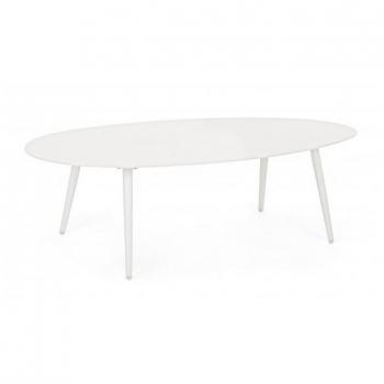 Mesa de centro exterior Ridley 120x75 cm de aluminio
