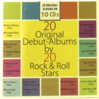 20 Original-Debütalben: 20 Rock'n'Roll-Stars