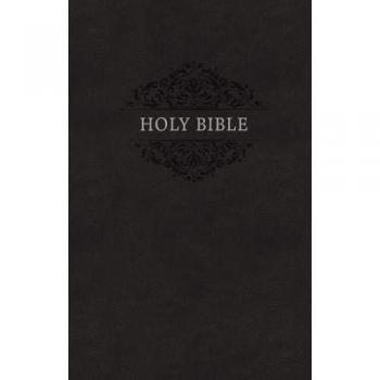NKJV, Holy Bible, Soft Touch Edition, Imitation Leather, Black, Comfort Print