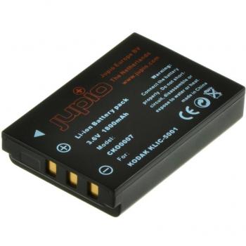 Batterie Jupio CKO0007 – Kodak KLIC‑5001 (Li‑Ion 1800 mAh)