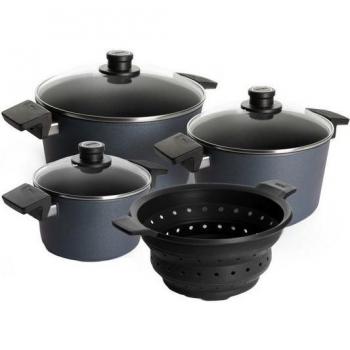 WOLL Diamond Lite Topf Set mit Siebeinsatz