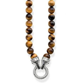 Collar de Plata con Ojo de Tigre